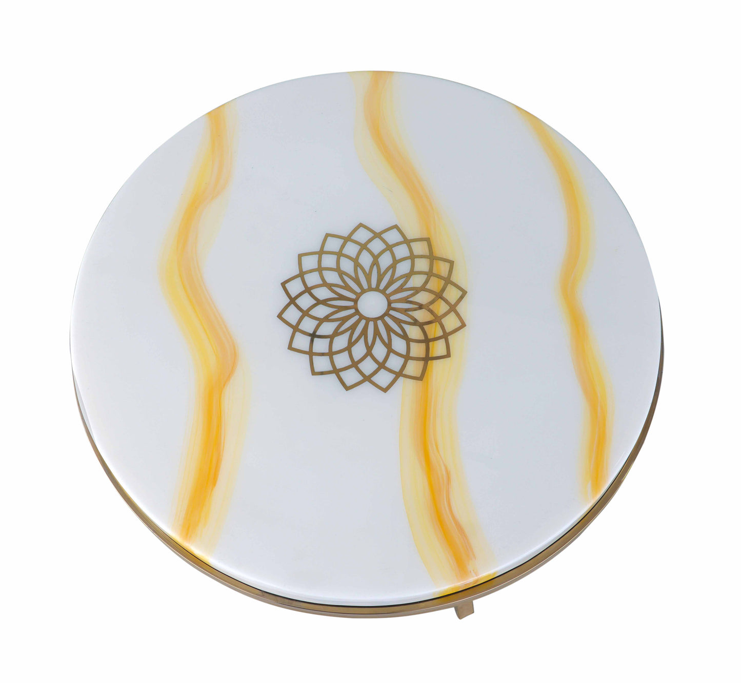 Ivory Halo Centre Table