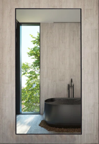 Grand Classic Rectangle Floor Mirror|Full Length Mirrors by Sam Home Collection|6ft