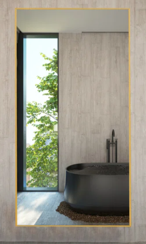 Grand Classic Rectangle Floor Mirror|Full Length Mirrors by Sam Home Collection|6ft