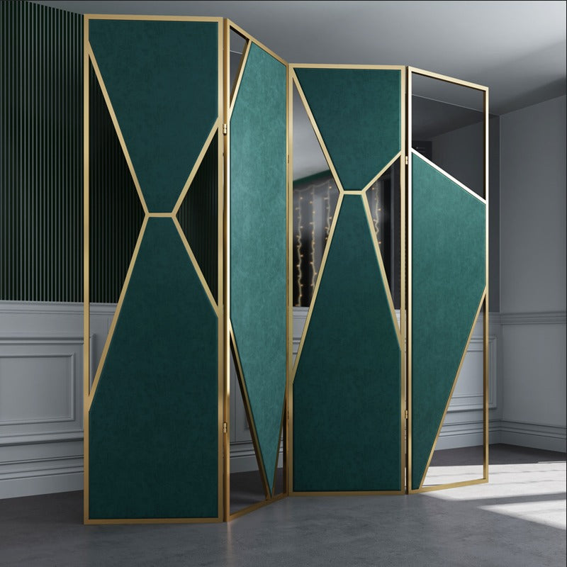 Premium Gold & Royal Green Room Partition| Furniture by Sam Home Colle ...