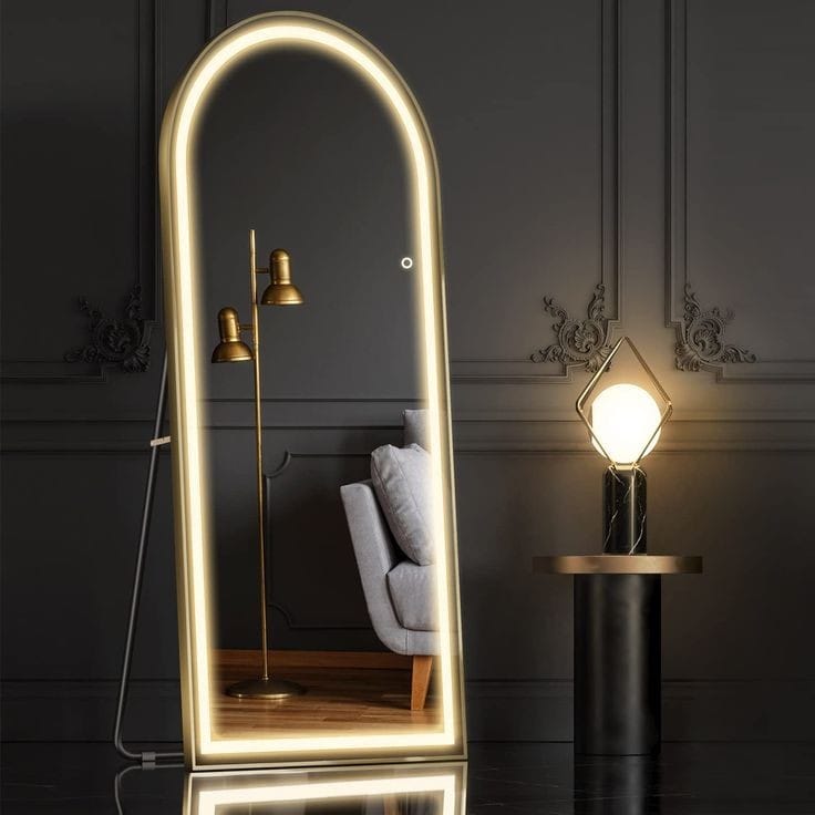 Arch Led Mirror|Full length Mirrors by Sam Home Collection
