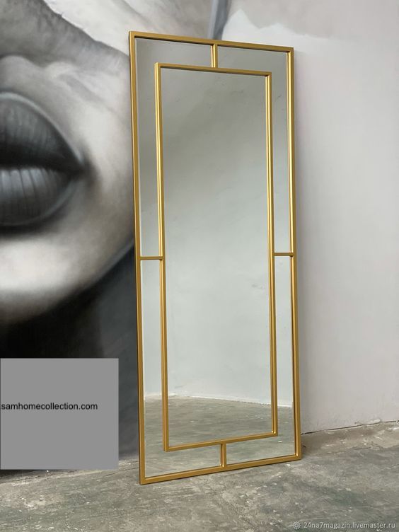 Designer Frame Floor Mirror