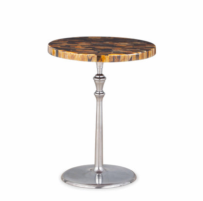Mosaic Crest Accent Table