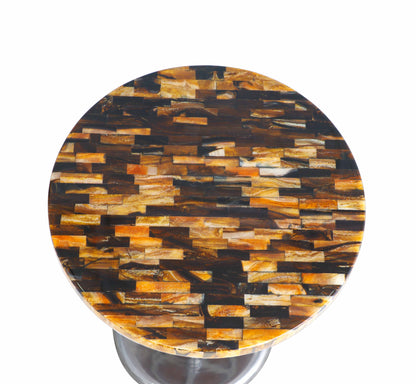 Mosaic Crest Accent Table