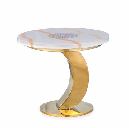 Aurora Curve Accent Table