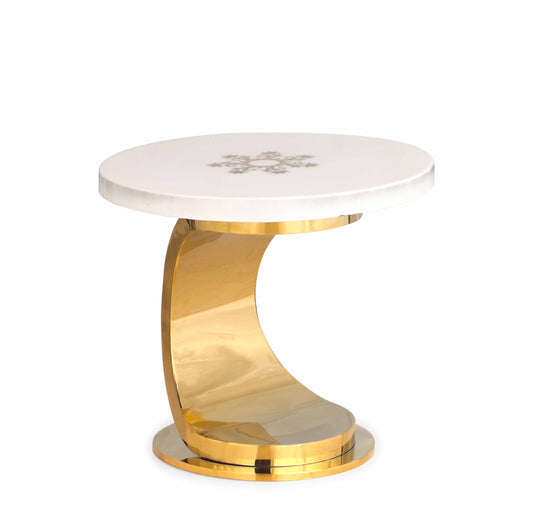 Ornate Curve Accent Table