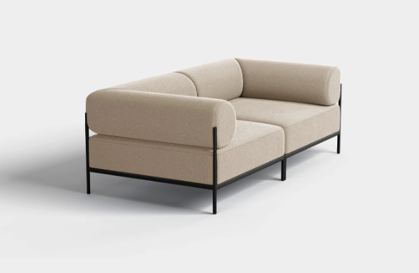 Modular 2 Seater Metal Premium Sofa|Furniture by Sam Home Collection