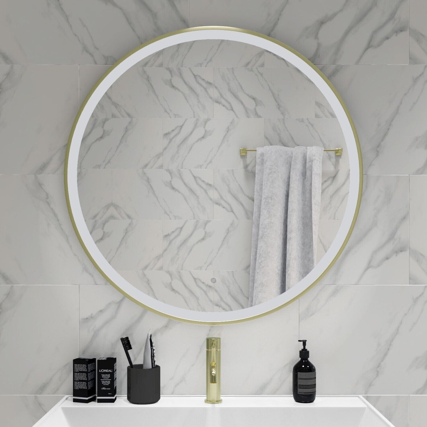 Premium Bathroom Led Mirror |Led Mirrors by Sam Home Collection