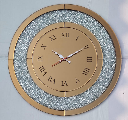 Luxury Round Wall Clock|Wall decors by Sam Home Collection