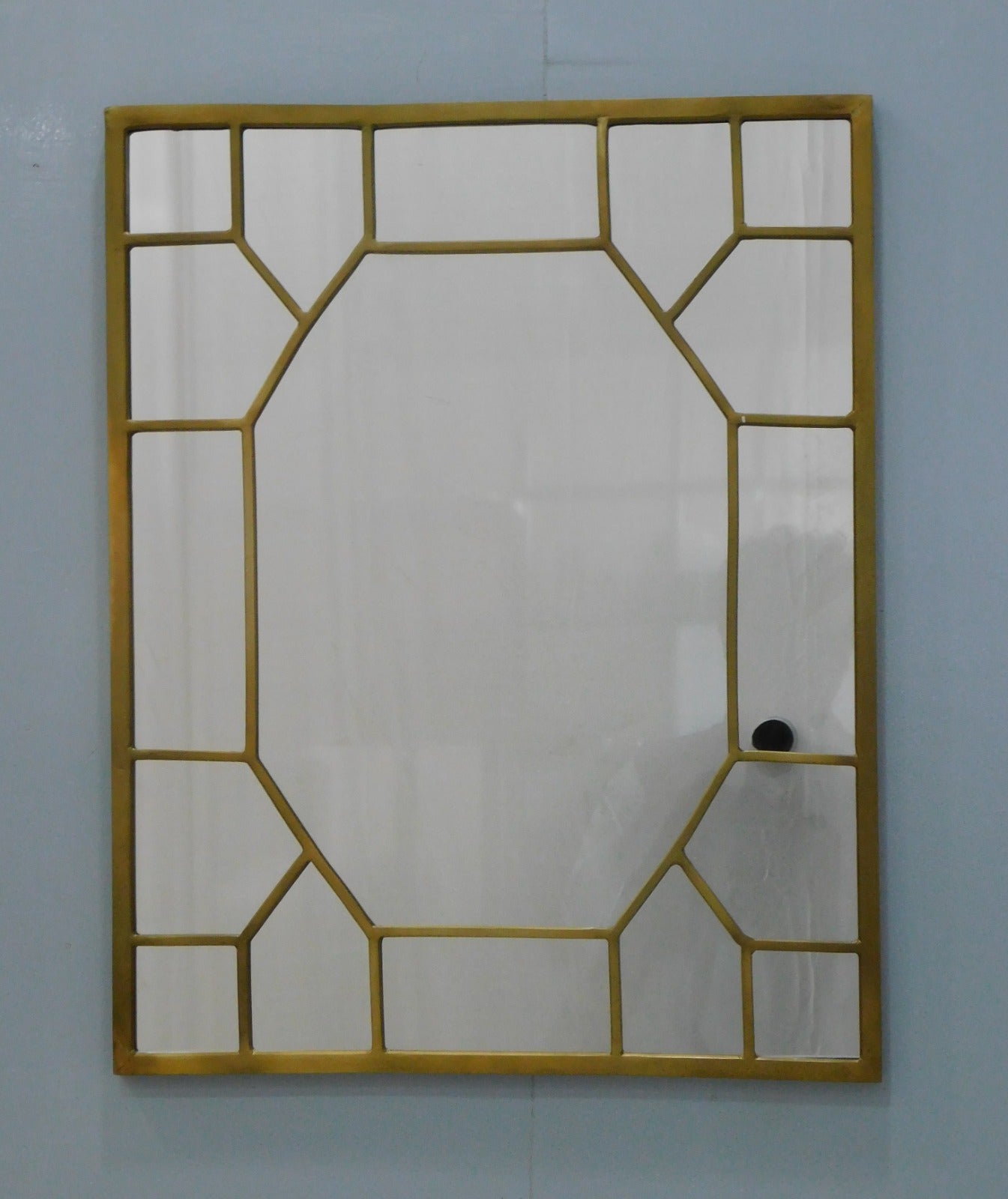 Aesthetic Wall Gold Mirror|Wall Mirror by Sam Home Collection