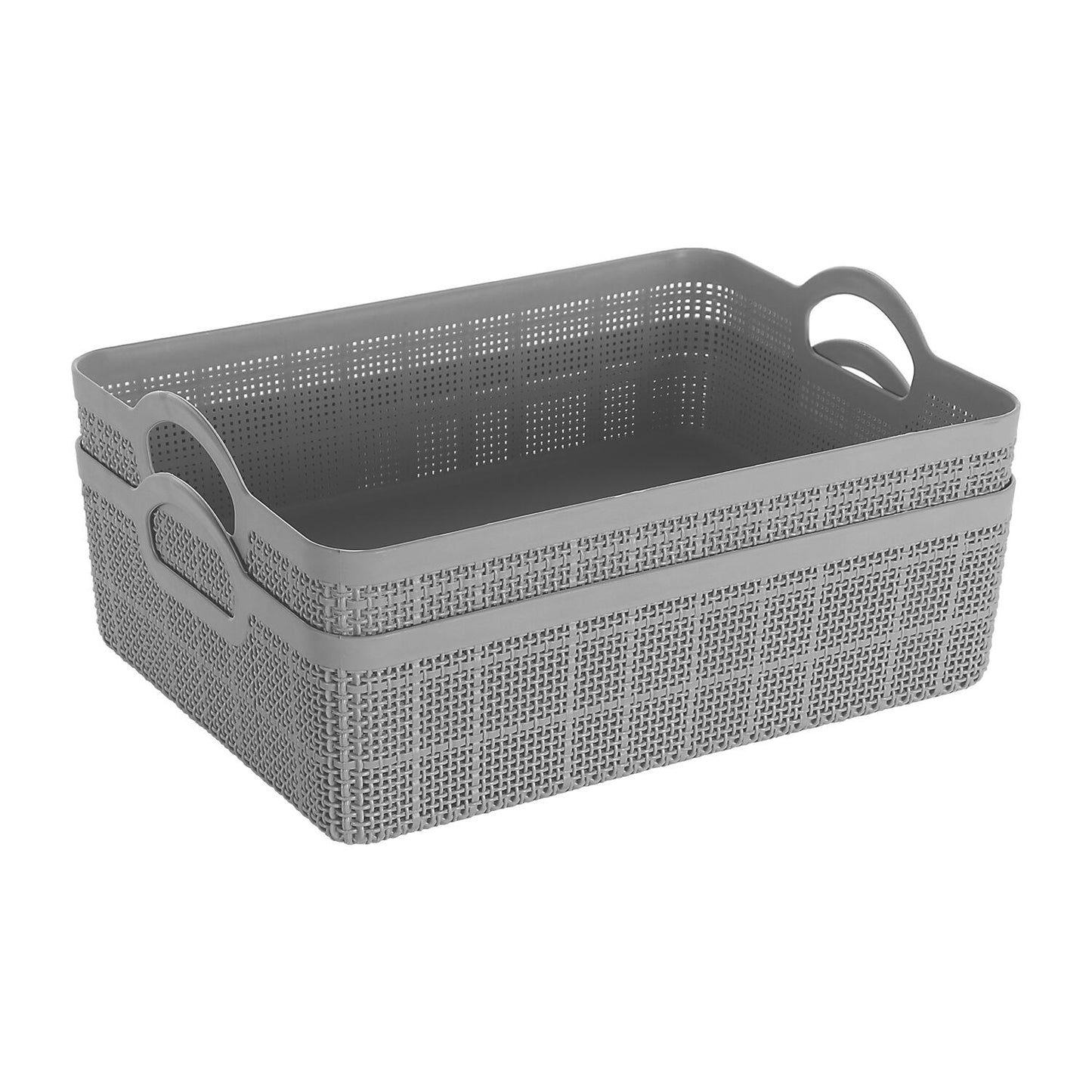 Medium Woven Design Multipurpose Basket|Kitchen Picks by Sam Home Collection