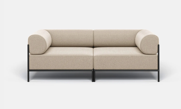 Modular 2 Seater Metal Premium Sofa|Furniture by Sam Home Collection