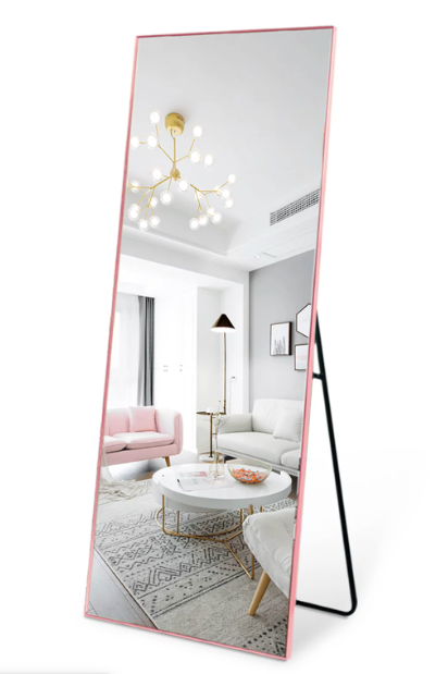 pink full length mirror