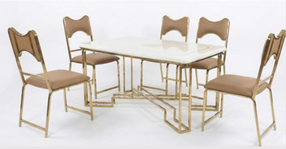 Premium Indoor dining set with cohesive luxury design