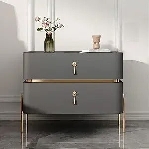 Modern Gold Premium Bedside Table large