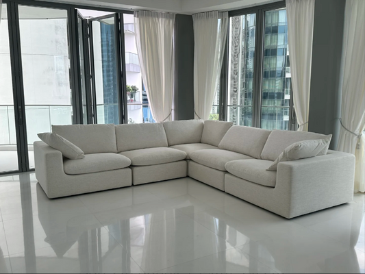 Customisable L Shaped Premium Sofa set| Furniture by Sam Home Collection