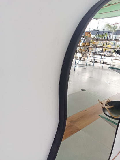 Designer Gold Wall Mirror|Irregular shape Mirrors by Sam Home Collection