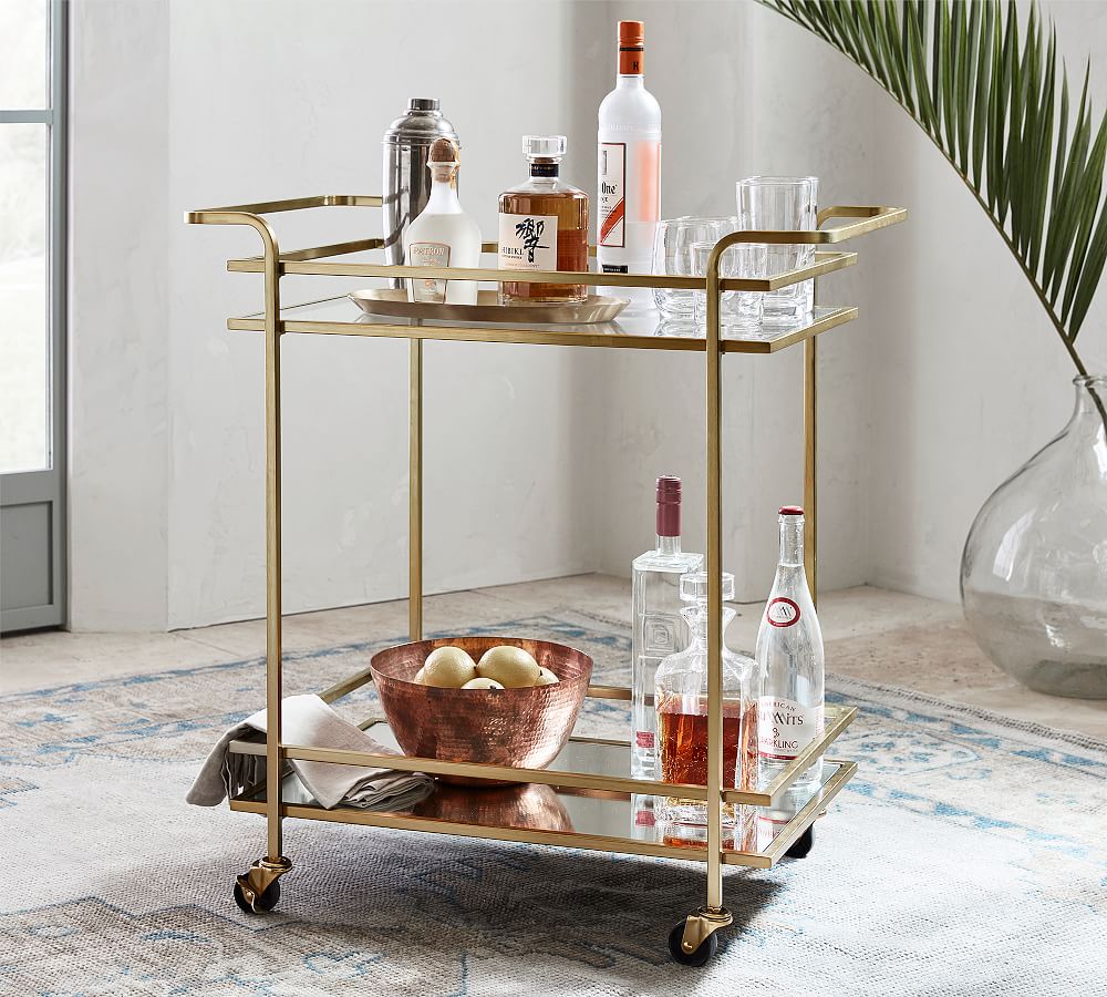 Modern Elegant Bar cart by Sam Home Collection|Bar Trolley