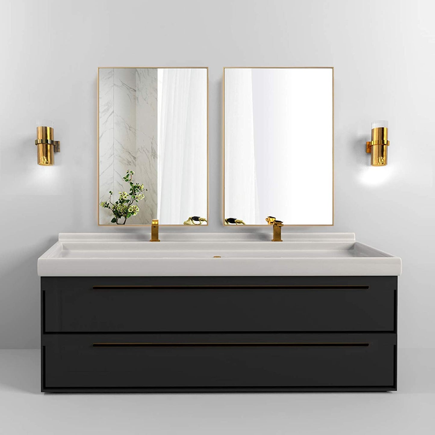 Rectangular HD Mirror|Wall Mirrors by Sam Home Collection|16x22inch