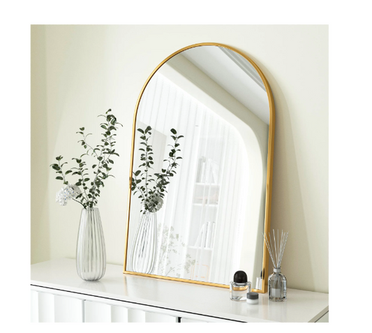 Wall Arch Mirror|Gold