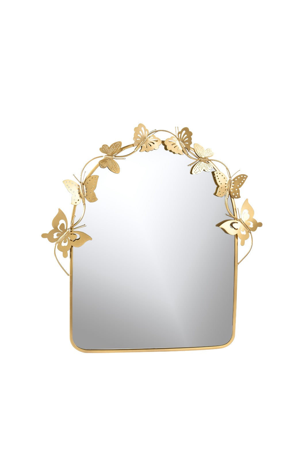 Butterfly Arch Mirror|Gold|Wall Mirrors by Sam Home Collection
