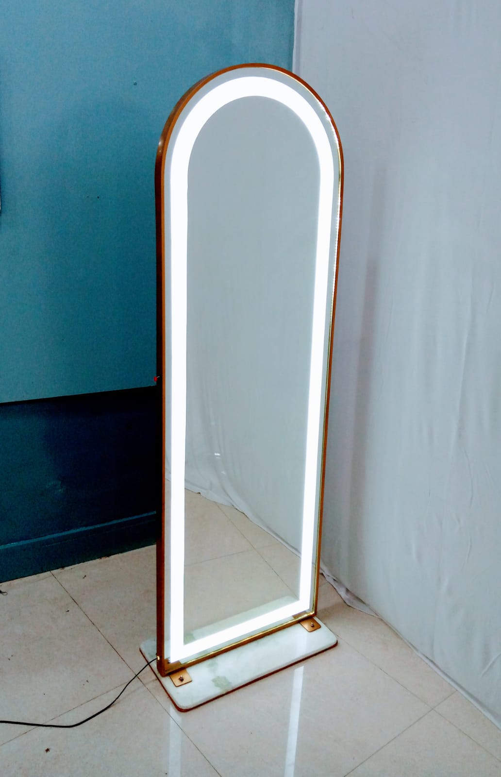 Arch LED Mirror|Full length Mirror by Sam Home Collection