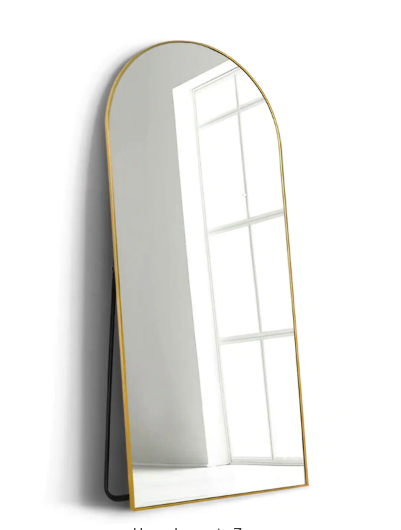 Large Arch full length Mirror