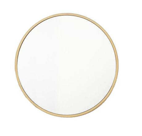 Large Wall round mirror | Gold & Black color available |26" size